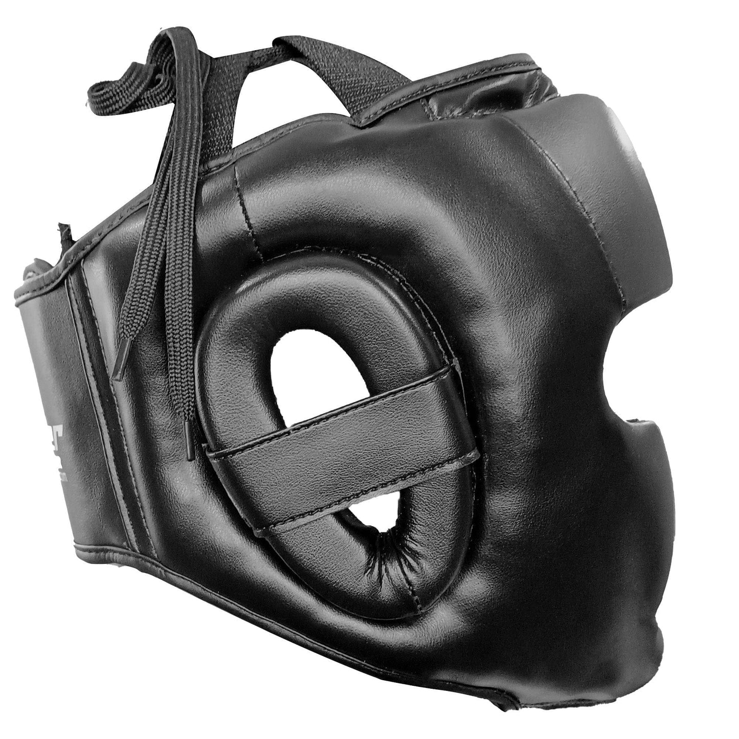 Boxing Head Gear Black Vaster Moto