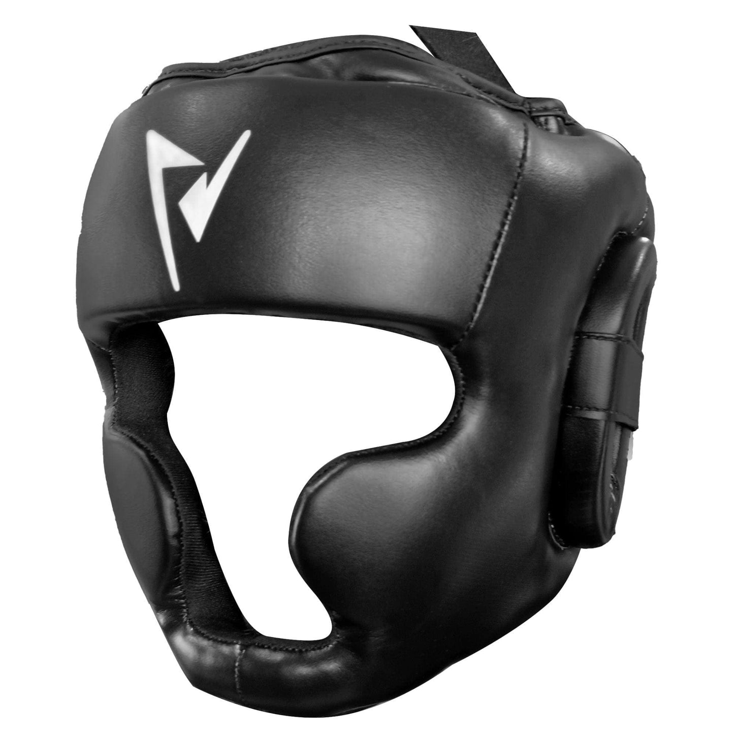 Boxing Head Gear Black Vaster Moto