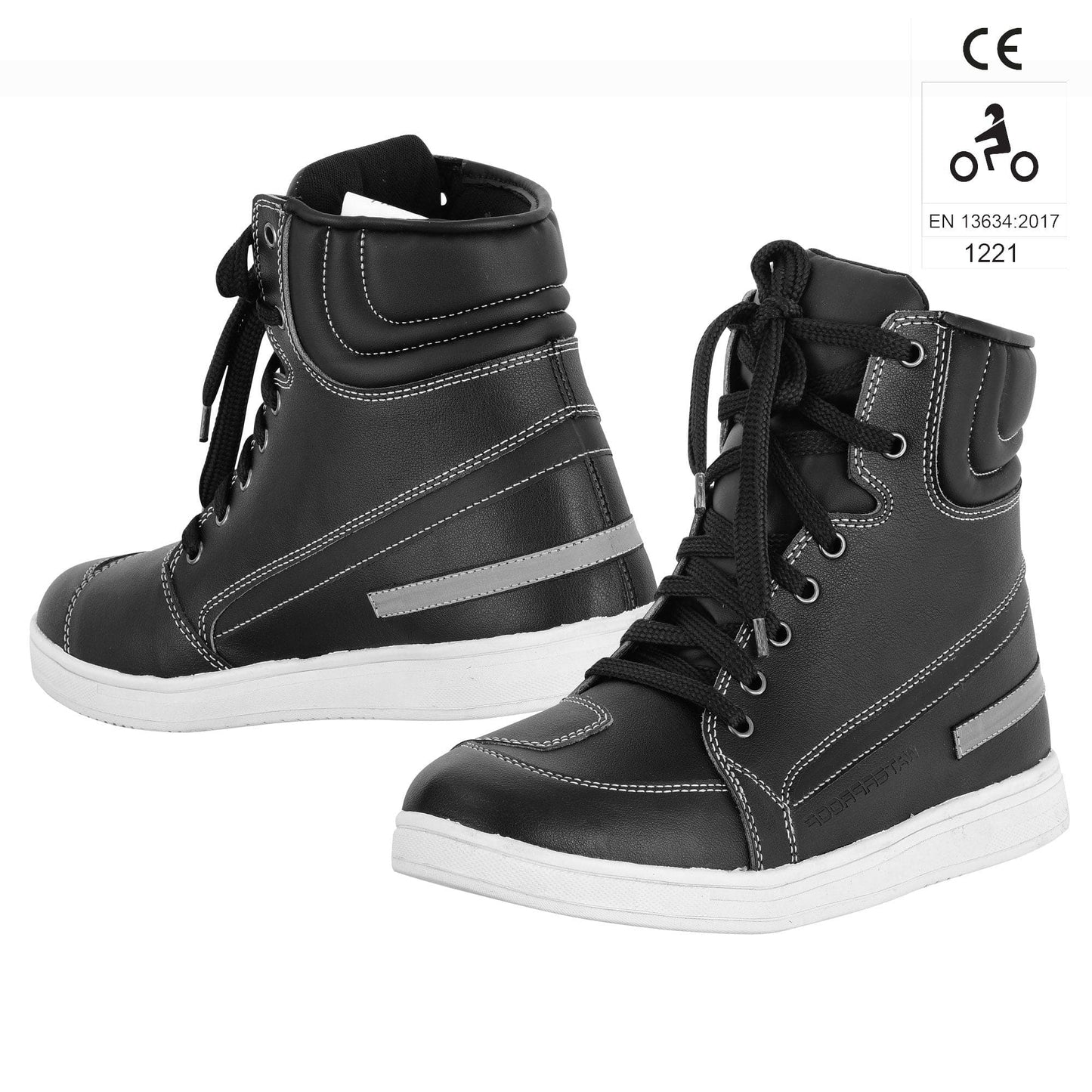 Motorcycle Leather Sneaker