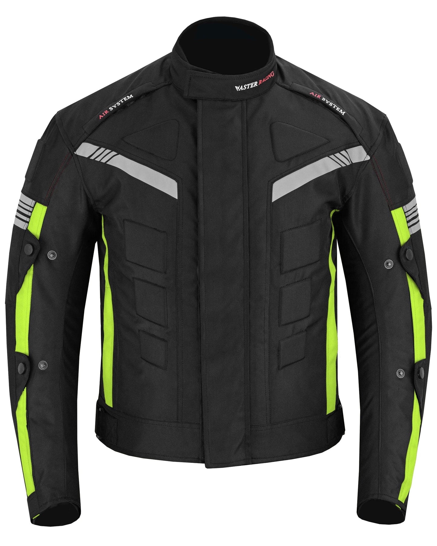 Motorcycle Waterproof Jacket-Green Black