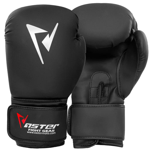 Boxing gloves Black for Adults & Kids 04-16 OZ Vaster Moto