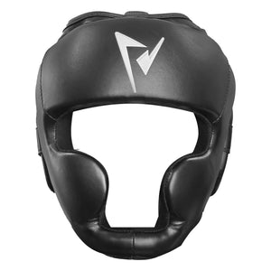 Boxing Head Gear Black Vaster Moto