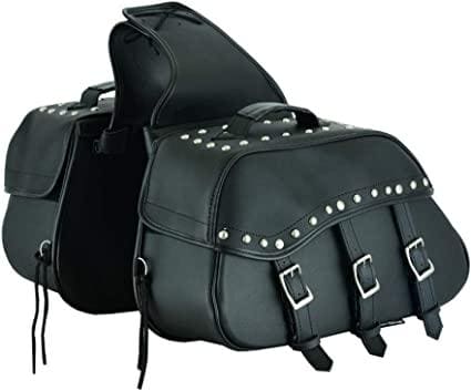 Motorbike Leather Traveling Pannier Saddle Bag Vaster Moto
