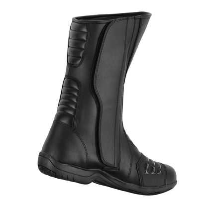 Motorbike waterproof Touring Boots Black - Vaster Moto