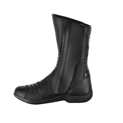 Motorbike waterproof Touring Boots Black - Vaster Moto