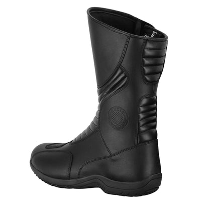 Motorbike waterproof Touring Boots Black - Vaster Moto