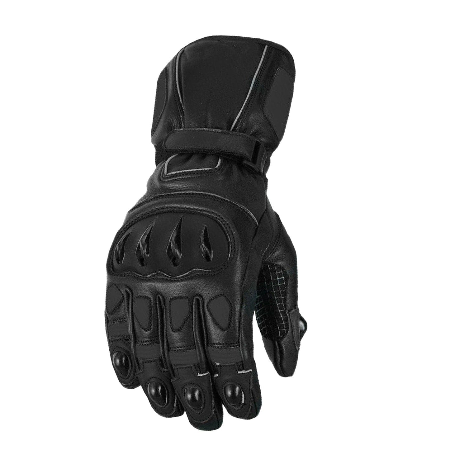 Motorcycle Leather Vented Waterproof Gloves Vaster Moto