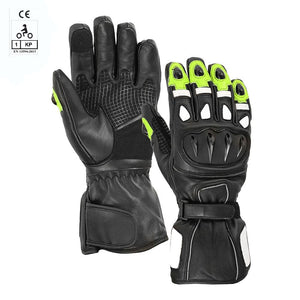 Motorcycle Leather Waterproof Gloves - Vaster Moto